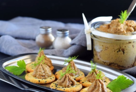 Chicken Liver and Mushroom Pate