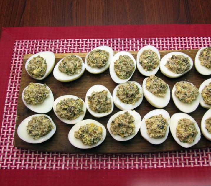 Stuffed Eggs with Buckwheat and Mushroom Filling step 15