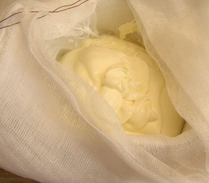 Cream Cheese (Cream Cheese) at Home step 3