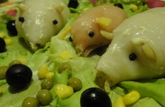 Squid Pigs (Stuffed Squid)