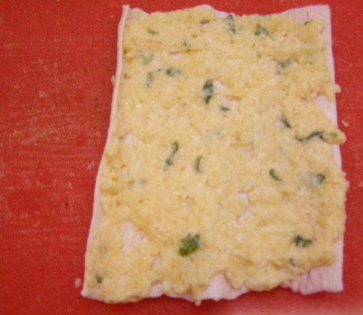 Crab Stick Rolls with Cheese step 6