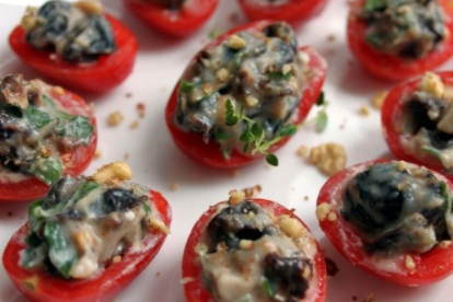 Sweet Stuffed Cherry Tomatoes