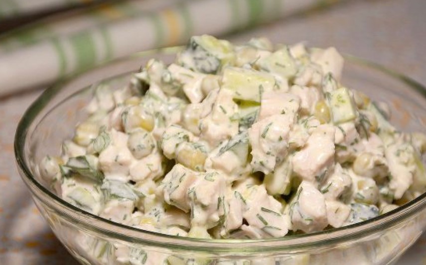 Lady Salad (without Mayonnaise)