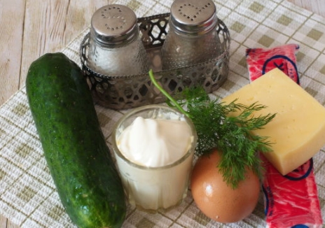 Stuffed Cucumber Snack step 1