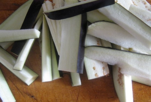 Korean Style Gggplant step 2