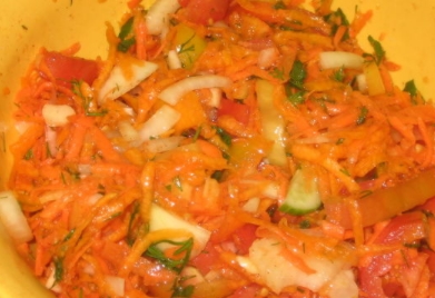 Pickled Pumpkin Salad step 2