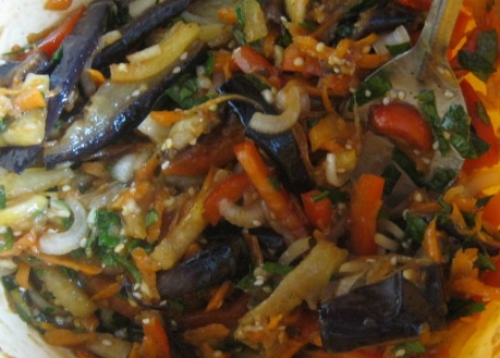 Korean Style Gggplant step 10