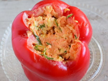 Tasty Cheese Stuffed Pepper Snack step 8