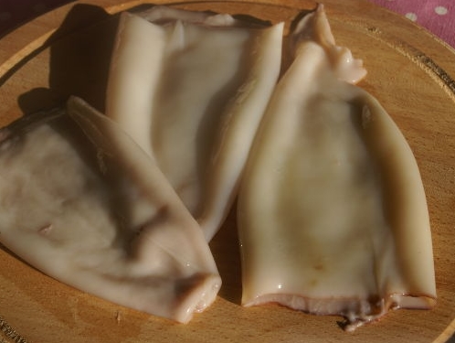 Stuffed Squid step 1