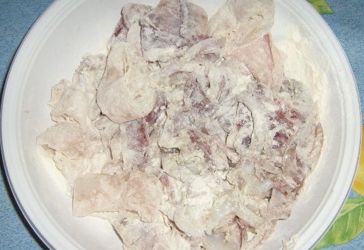 Fried Squid Rings step 4