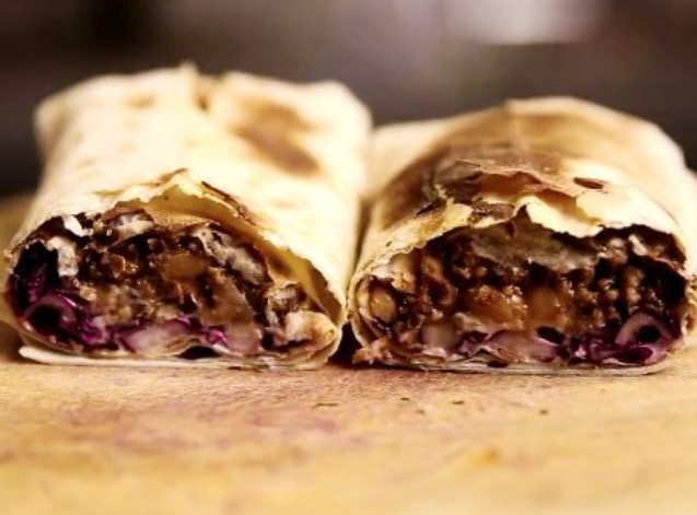Homemade Shawarma Based on the Burger “Sloppy Joe”