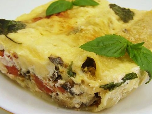 Cannelloni with Clams (Microwave)
