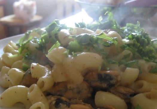 Pasta with Mussels step 12