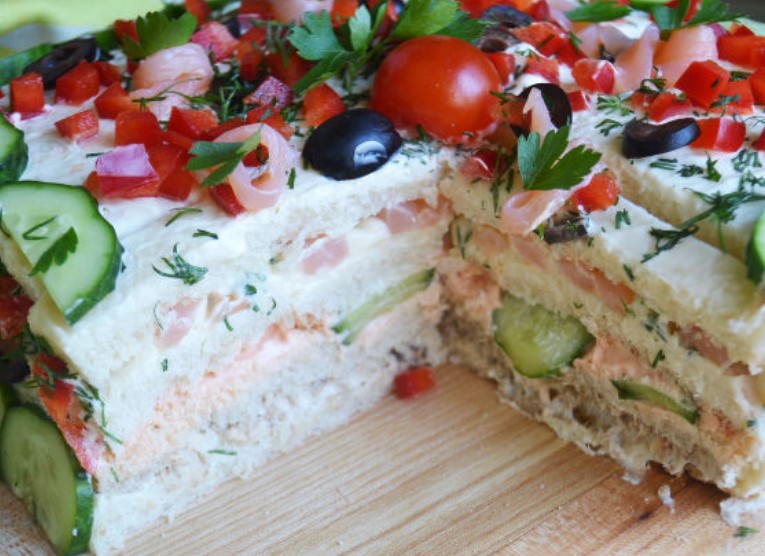 Sandwich Snack Cake step 18