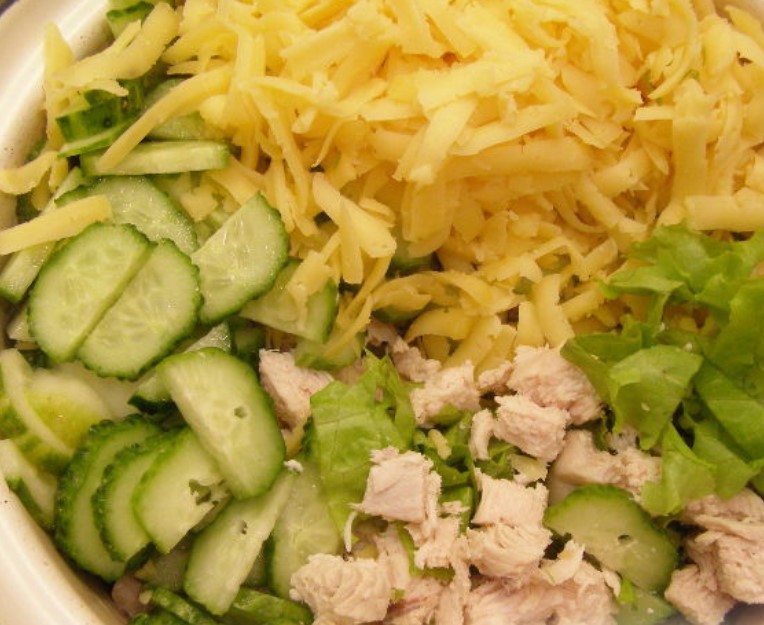 Chicken with Croutons Salad step 10
