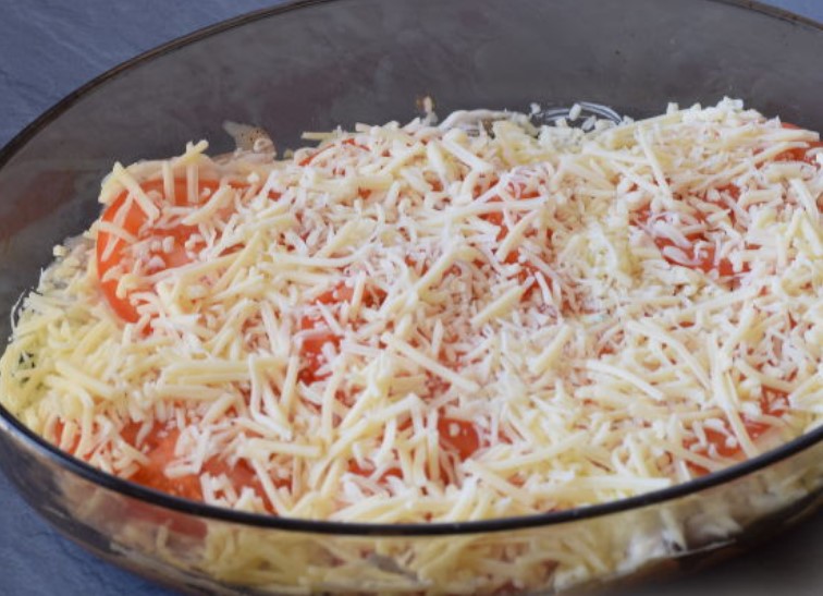 Chicken Fillet Baked with Tomatoes and Cheese step 12