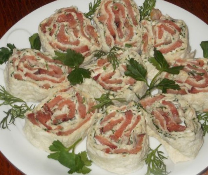 Roll with Salmon