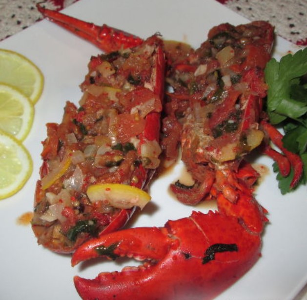 Lobster in Brandy