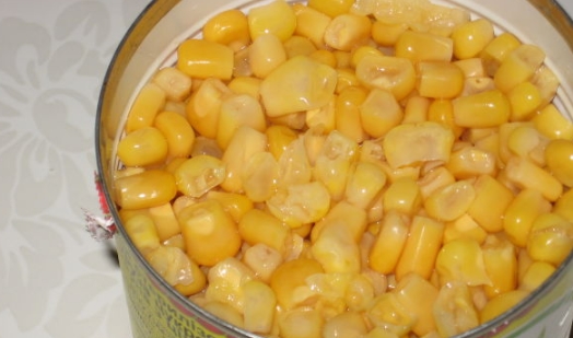 Salad with Corn and Mushrooms step 2