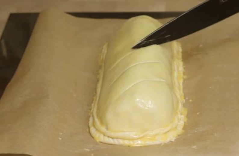 Chicken Breast “Wellington” or Big Chicken Kiev in Puff Pastry step 12