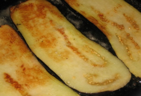 Zucchini and Eggplant Rolls Casserole step 1