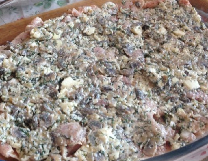 French Meat with Mushrooms step 12
