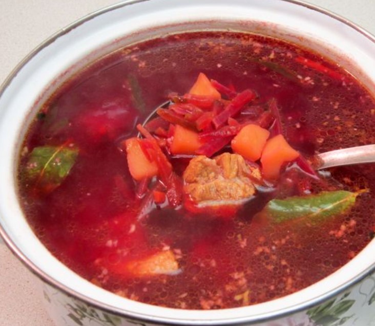 Soup with Beets and Pickles step 13