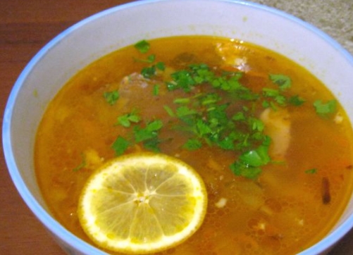 Home-Style Meat Solyanka