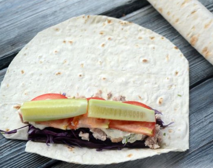 Greek Gyros with Pork, Home-Style step 7