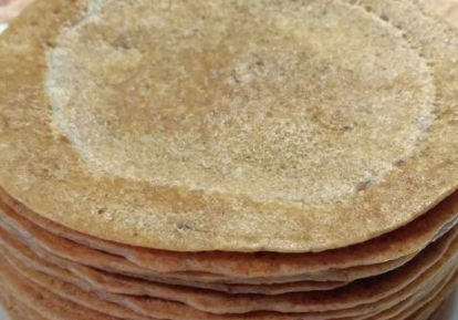 Mushroom Pancake Snack Cake step 1