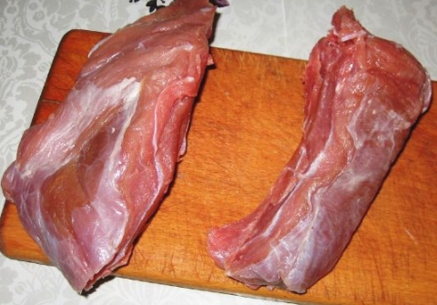 Meat Solyanka with Mushrooms step 1