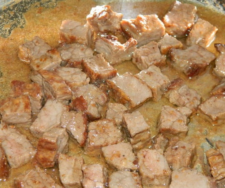 Meat Salad “My General” step 6