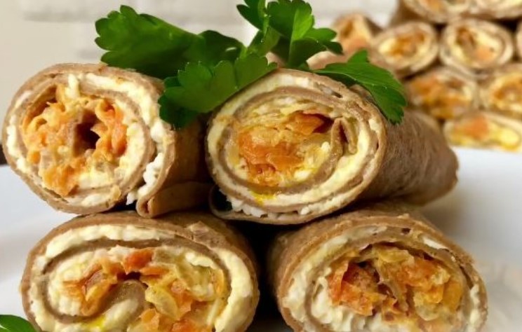 Liver Tubules with Eggs and Carrots