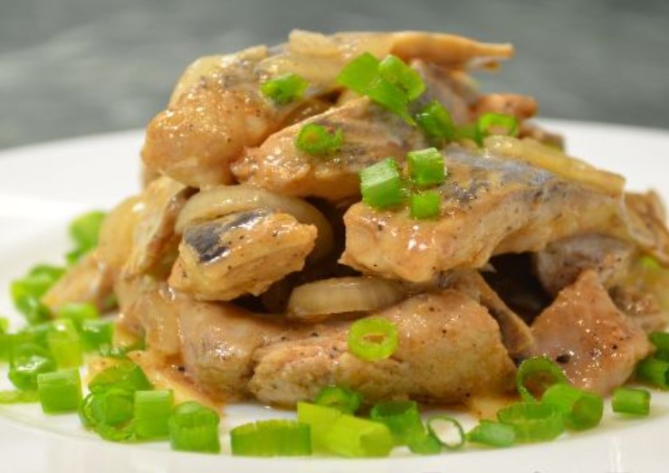 Korean Herring with Tomato Sauce