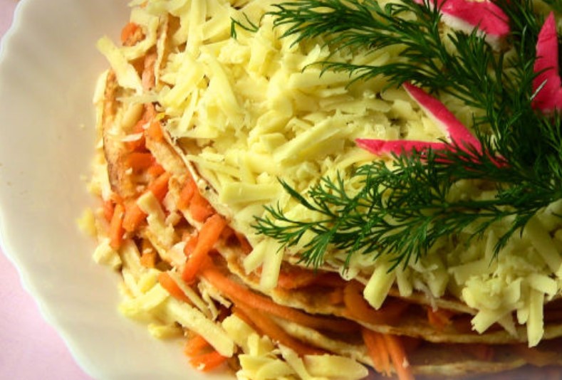 Chicken Carrot Snack Cake