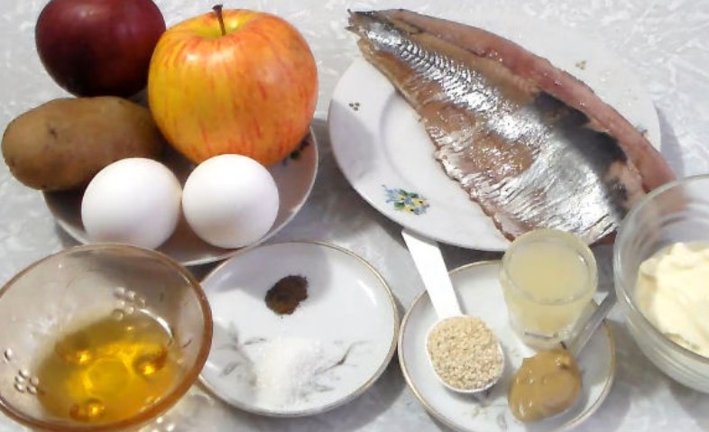 Herring Salad step 1
