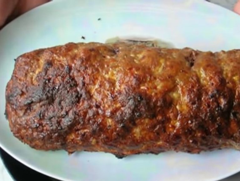 Meatloaf with Prunes and Nuts step 8