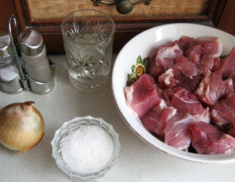 Minced Meat for Dumplings (Gov, Pig) step 1