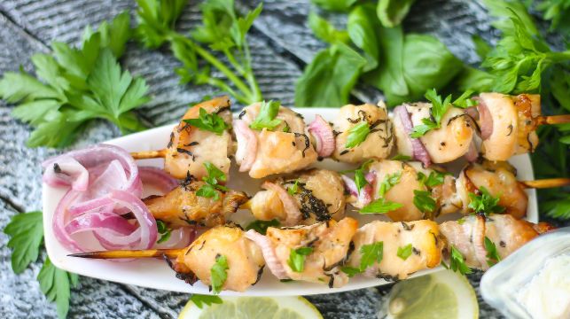Shish-tauk (Chicken Kebab)