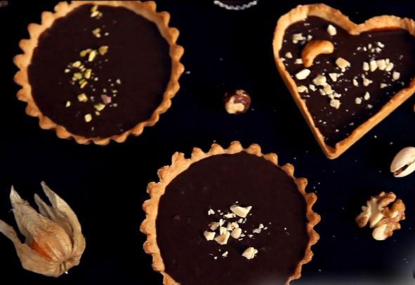 Tartlets with Chocolate