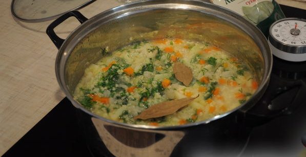 Ukrainian Kulesh step 10