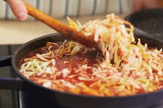 Ukrainian Universal Borscht step 6