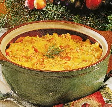 Baked Carrots with Melted Cheese