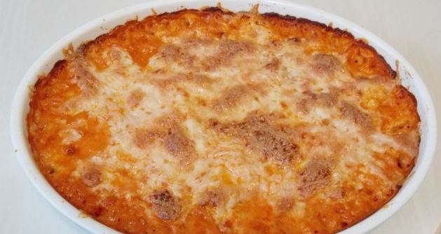 Baked Pasta with Ham and Zucchini step 10