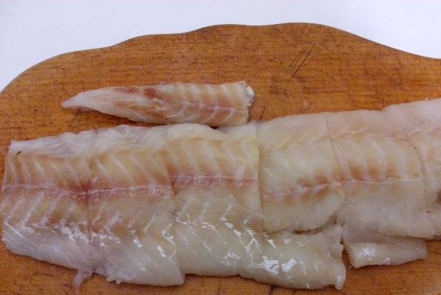 Baked Pollock step 1