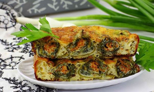 Baked Squash Rolls with Egg and Cheese Filling