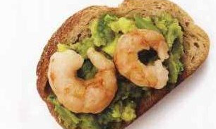 Simple Avocado Shrimp Sandwich