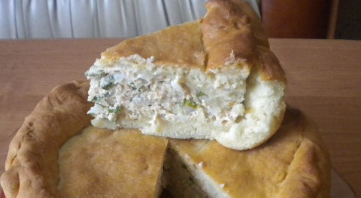 Fish and Rice Pie