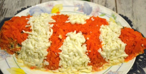 Clown Fish Salad with Seaweed and Tuna step 7