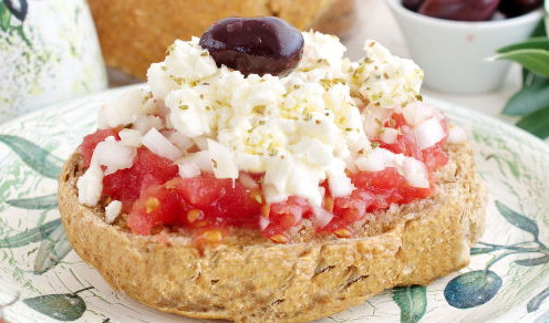 Dakos (Cretan Appetizer)
